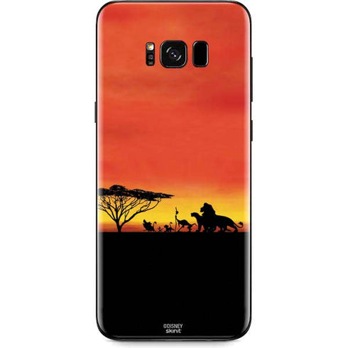 Disney The Lion King Pride Rock Crew Galaxy S8 Plus Skin